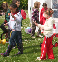 juggling clubs for circus skills and workshops